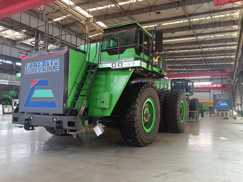 EVLINK sostiene il progetto di dumper elettrici con controllo intelligente dell'energia verde